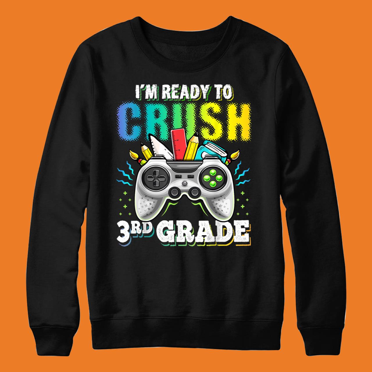 3rd Grade Back to School Video Game Boys Shirt