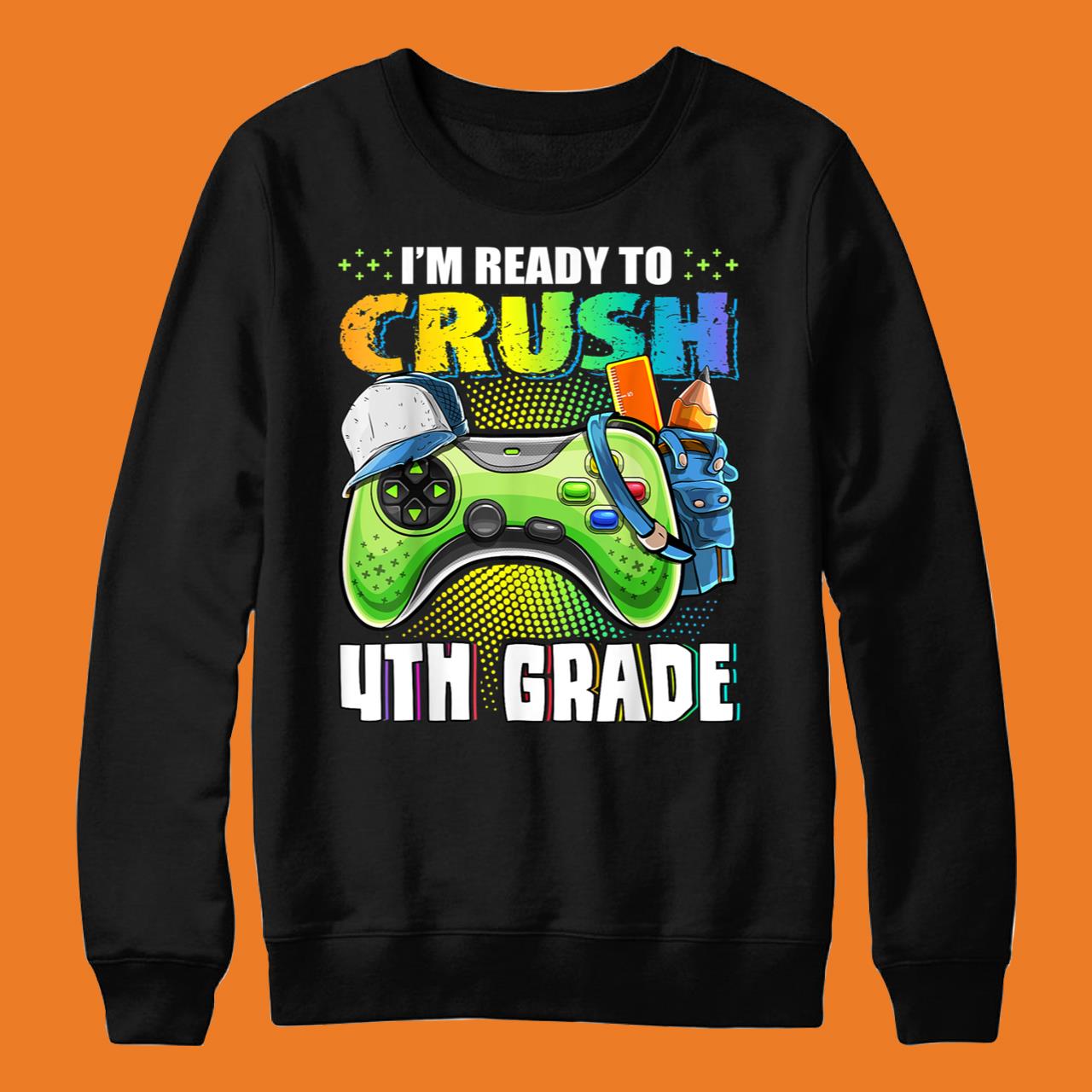 4th Grade Back to School Video Game Boys Shirt