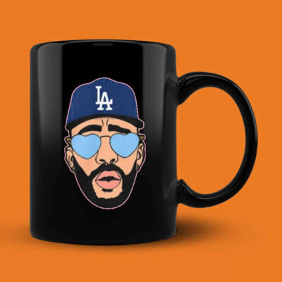 Bad Bunny Dodgers MLB Los Angeles Mug