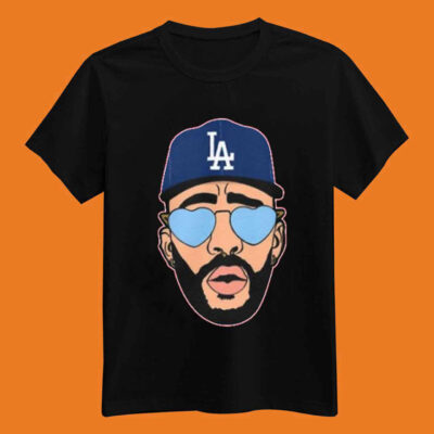 Bad Bunny Dodgers MLB Los Angeles Shirt