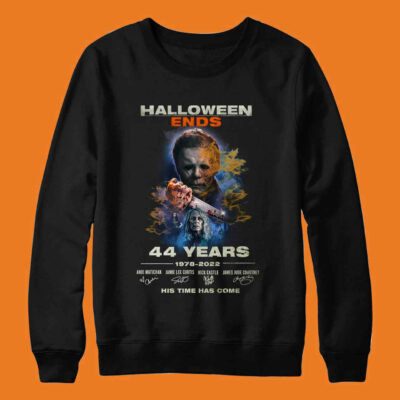 Halloween Ends 44 Years 1978-2022 Signatures Sweatshirt