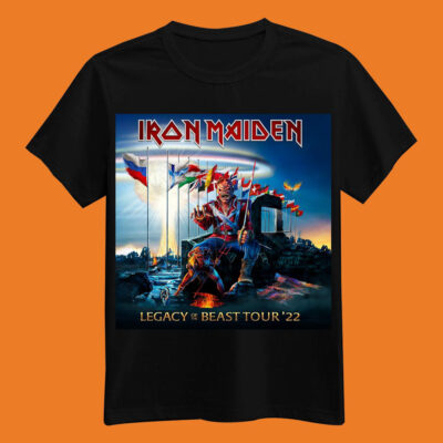 Iron Maiden Legacy Of The Beast Tour Vintage 2022 T-Shirt