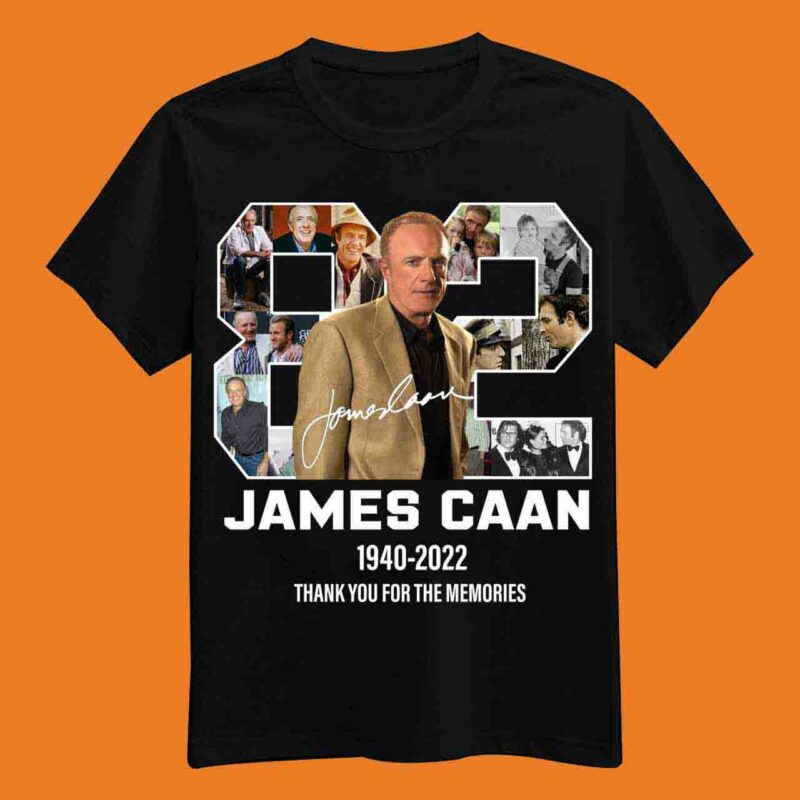 James Caan Actor 82Th Anniversary Signature Thank You Shirt