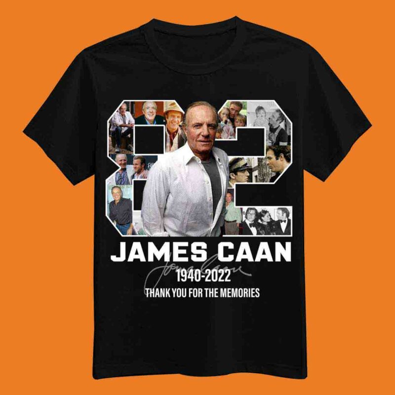 James Caan Thank You For The Memories Signature Shirt