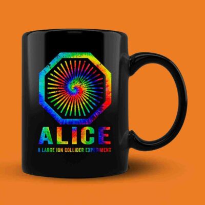 Large Hadron Collider Alice Tie Dye Mug