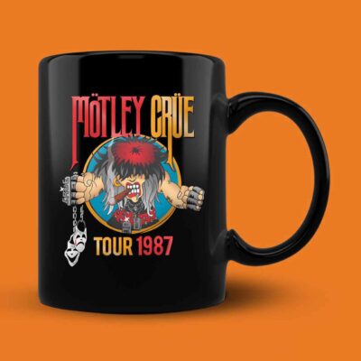 Replicated Motley Crue Tour 1987 Mug