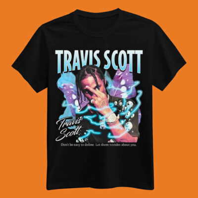 Retro Vintage Official Rapper Travis Scott Shirt