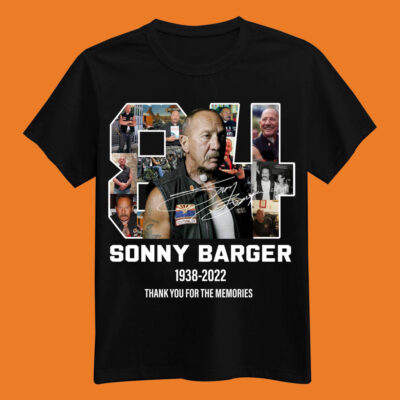 Sony Barger Thank You For The Memories Signature Shirt