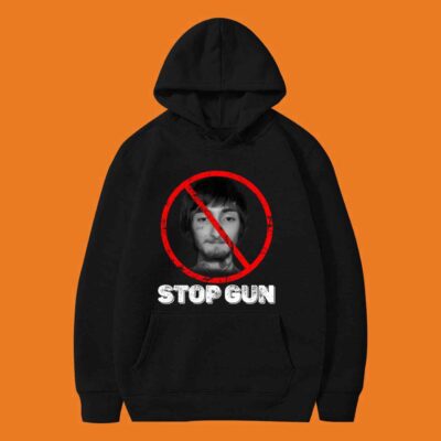 Stop Gun - Robert E. Crimo Highland Park Shooting Hoddie