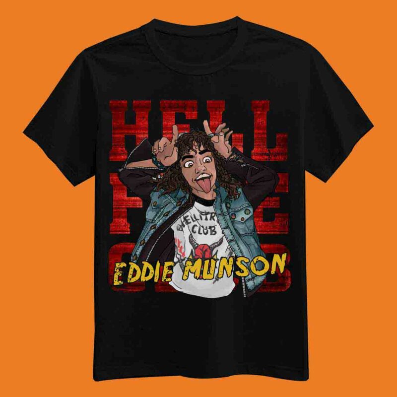 Vintage Eddie Munson Unique Shirt