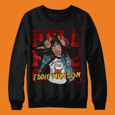 Vintage Eddie Munson Unique Sweatshirt