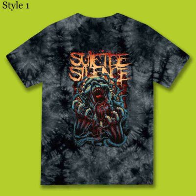 Vintage Suicide Silence The Suffering Shirt Tie Dye