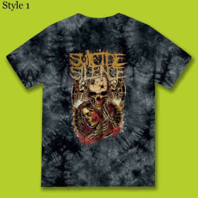 Vintage Suicide Silence The Suffering T-Shirt Tie Dye