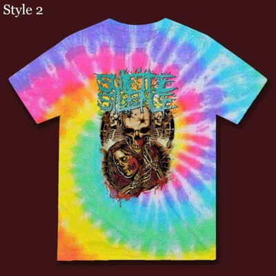 Vintage Suicide Silence The Suffering T-Shirt Tie Dye Rainbow