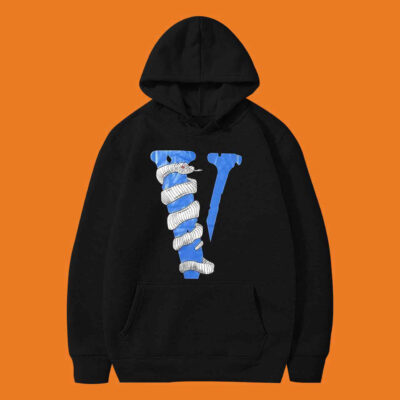 Vlone Hip Hop Snake Angel Wings Hoodie