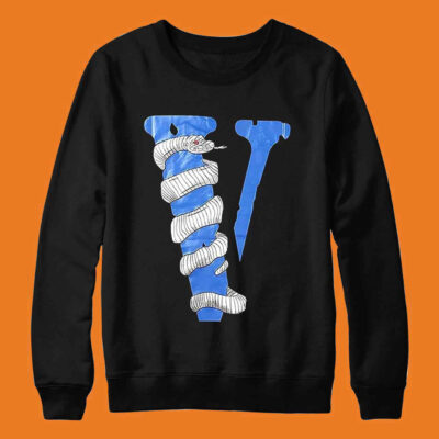 Vlone Hip Hop Snake Angel Wings Sweatshirt