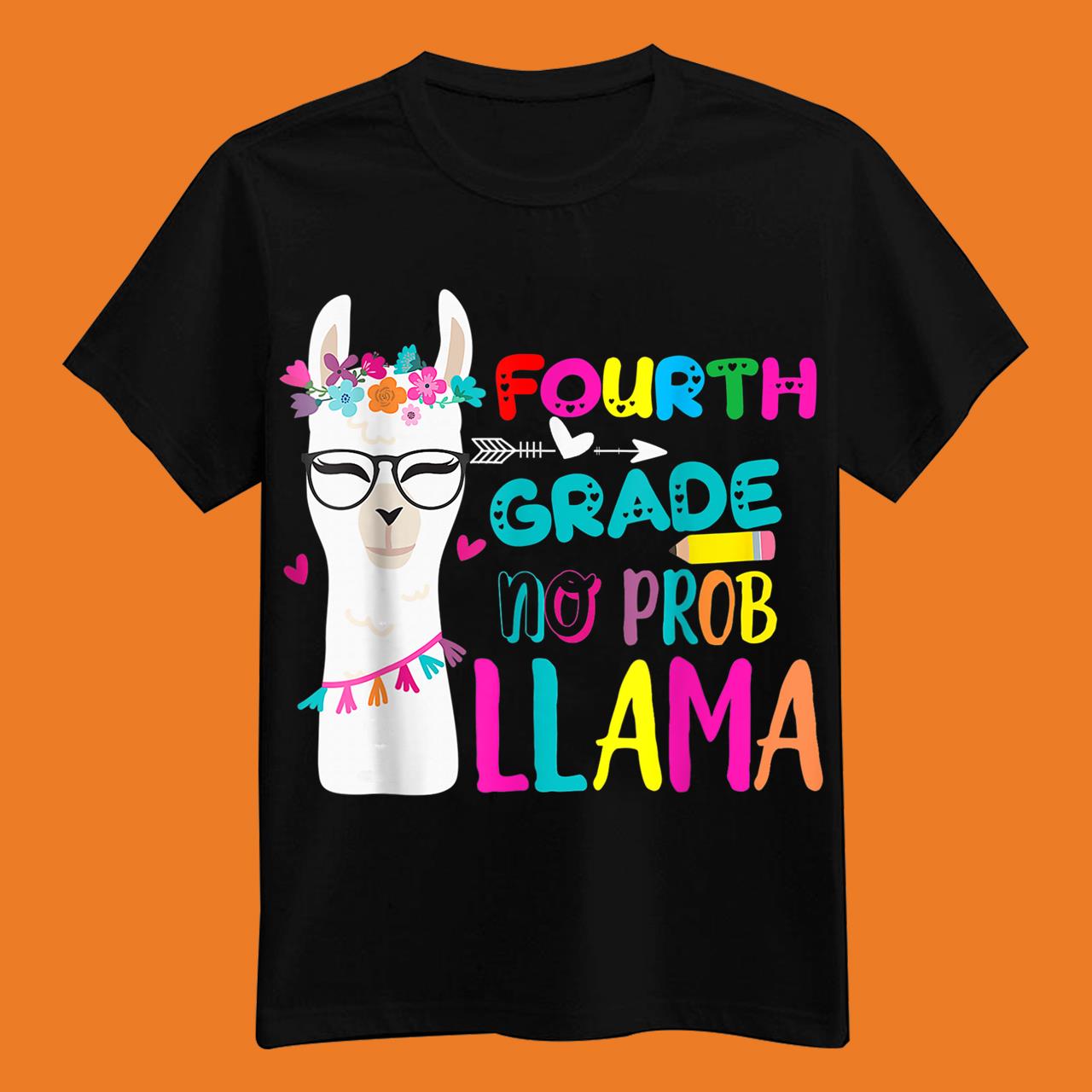 Back To School No Prob Llama Shirt
