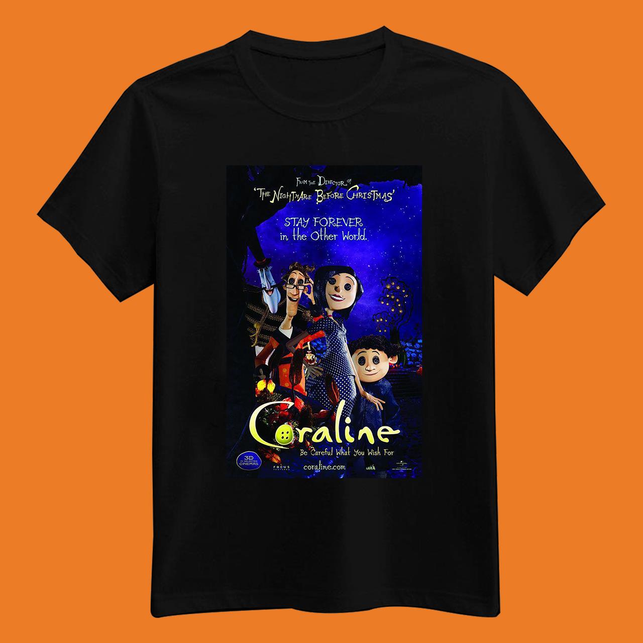 Coraline Movie Classic T-Shirt