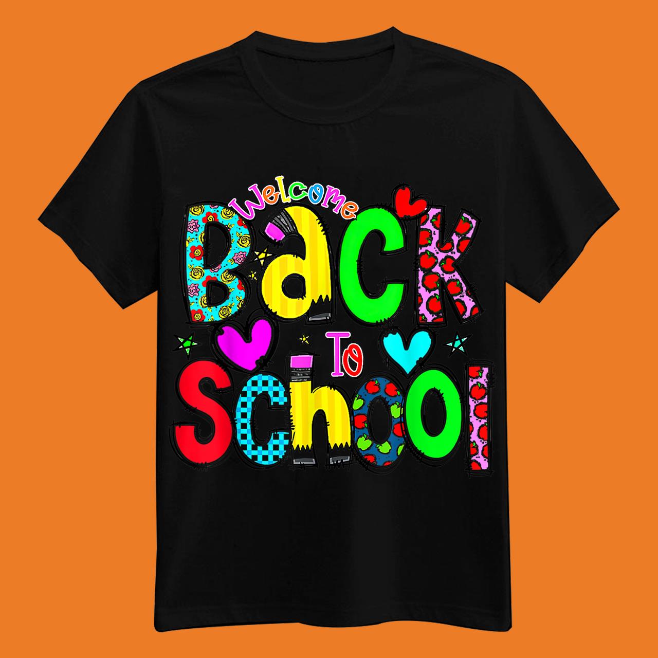 Cute Welcome Back To School T-Shirt