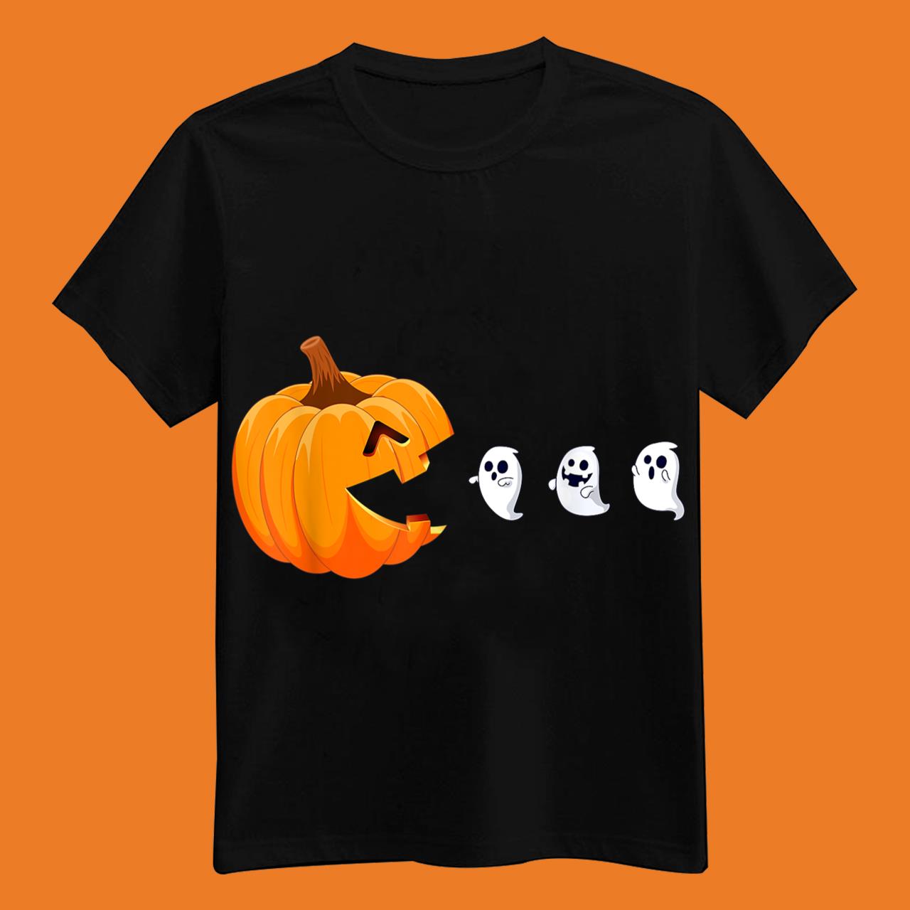 Funny Halloween Pumpkin Ghosts Halloween Costume T-Shirt