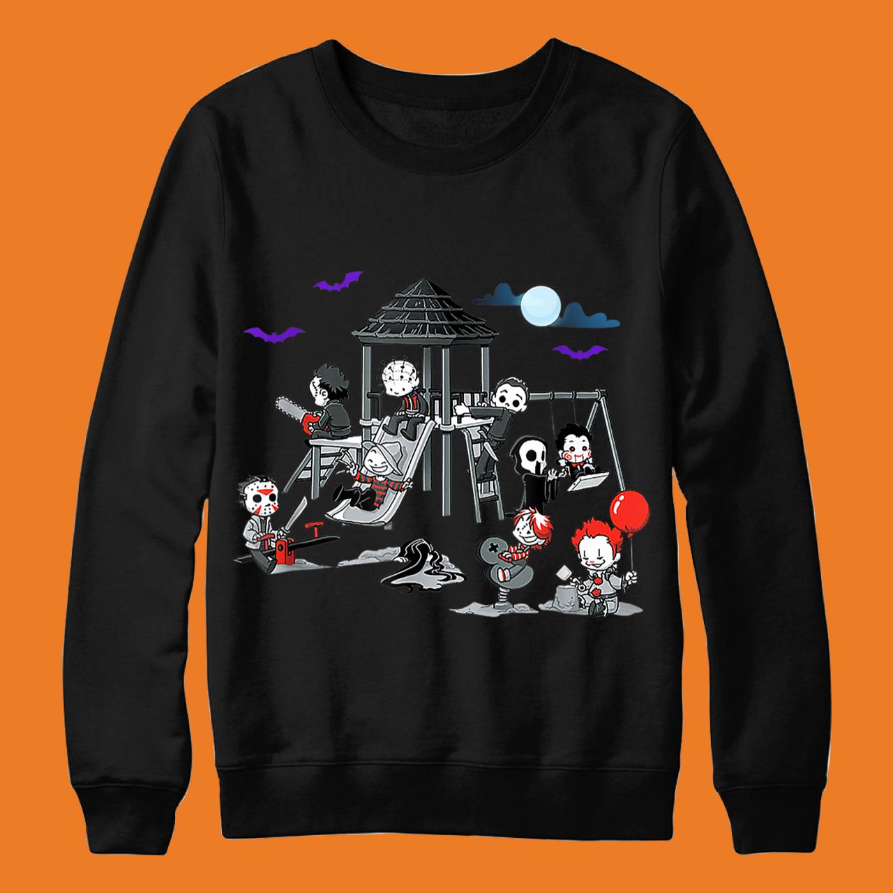 Horror Clubhouse In Park Halloween T-Shirt