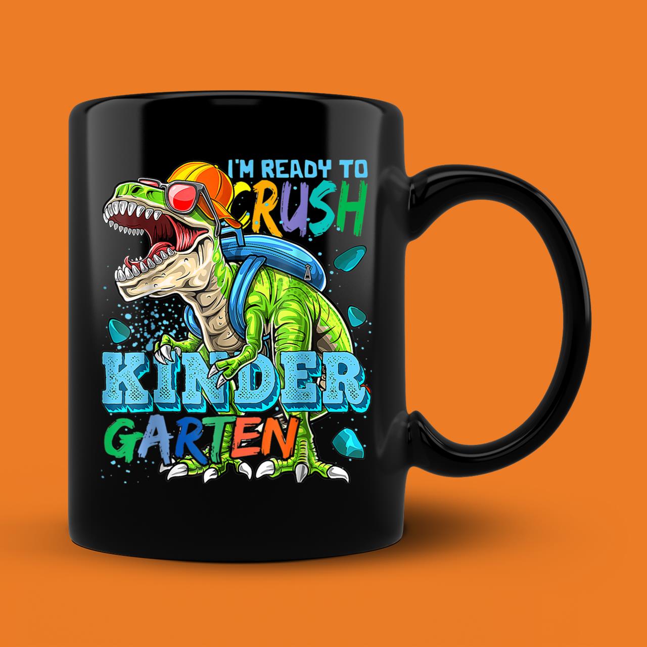 Kindergartens Dinosaur Back To School Kids Mug