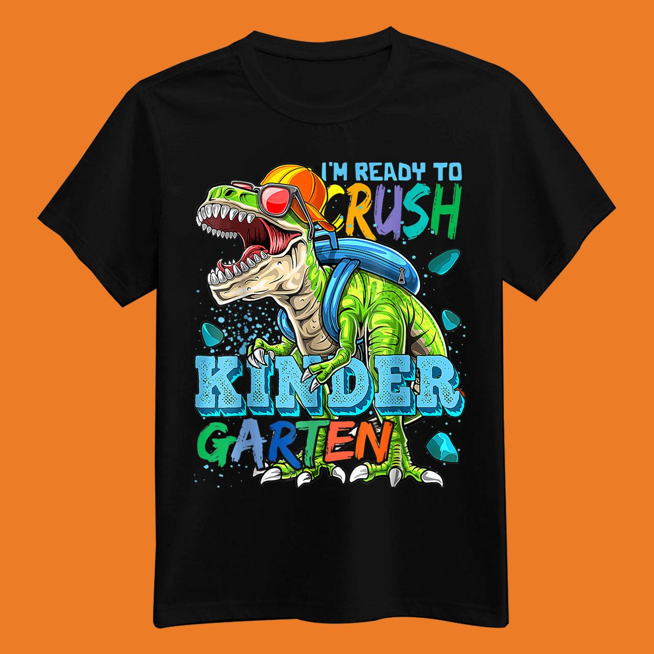 Kindergartens Dinosaur Back To School Kids Shirt