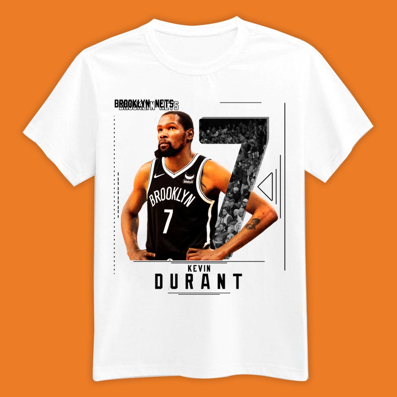 Kevin Durant Basketball Edit Nets T-Shirt