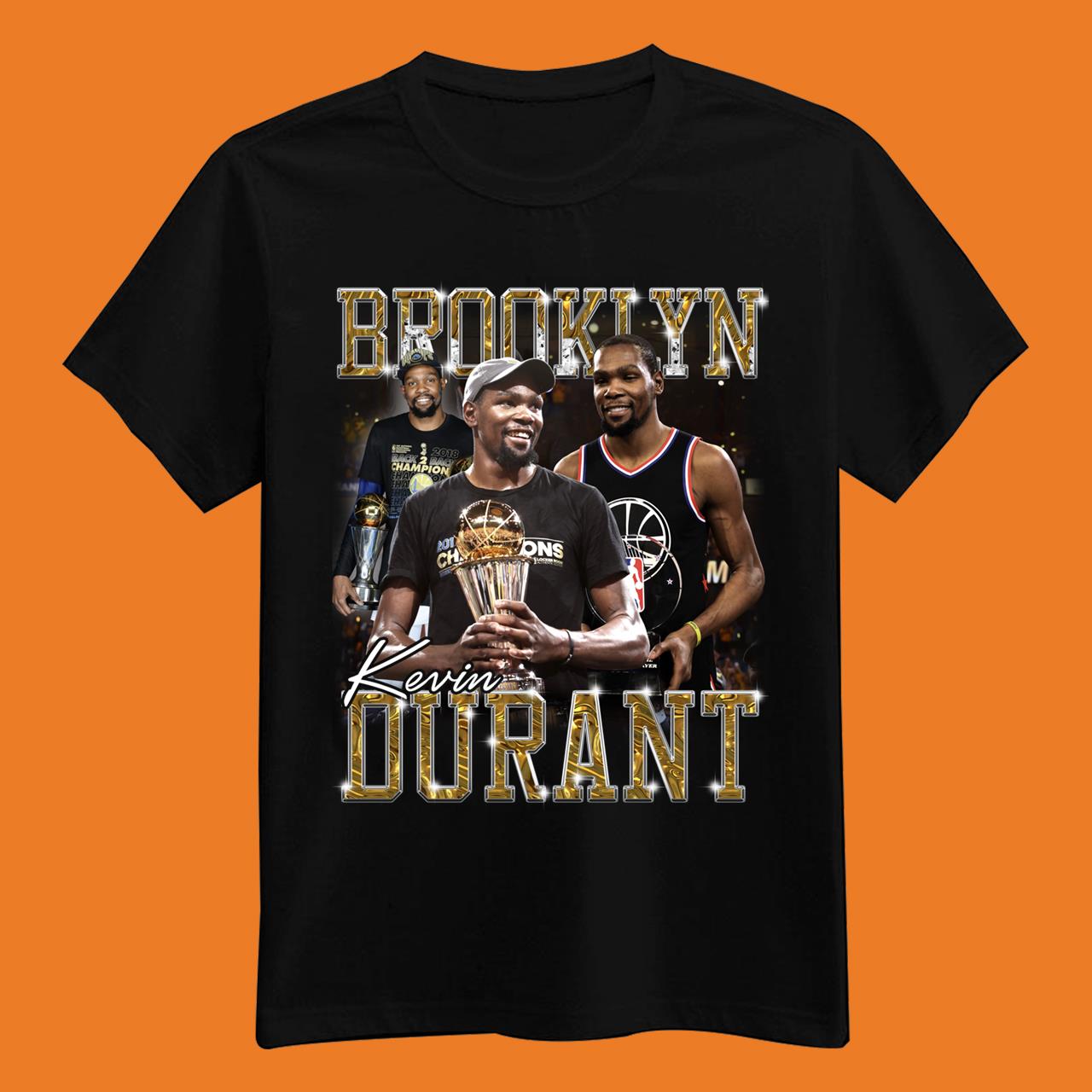 Kevin Durant Basketball Legend Signature Vintage Retro 80s 90s Bootleg Rap Style Classic T-Shirt