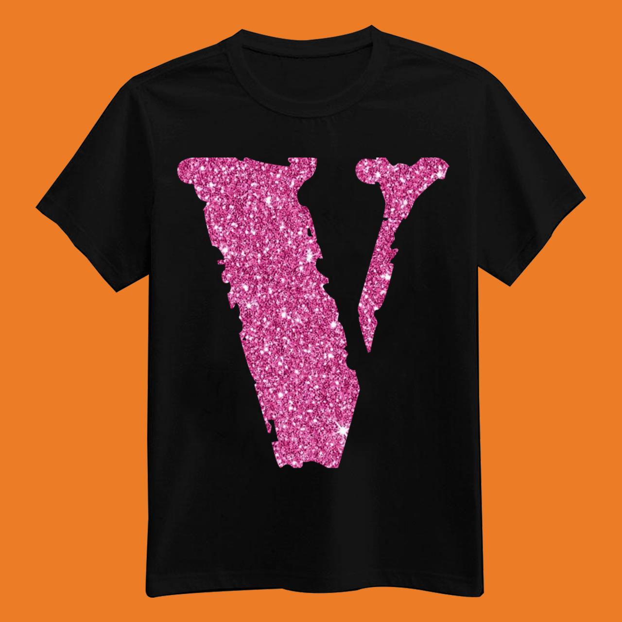 Pink Glitter Vlone Original T-Shirt
