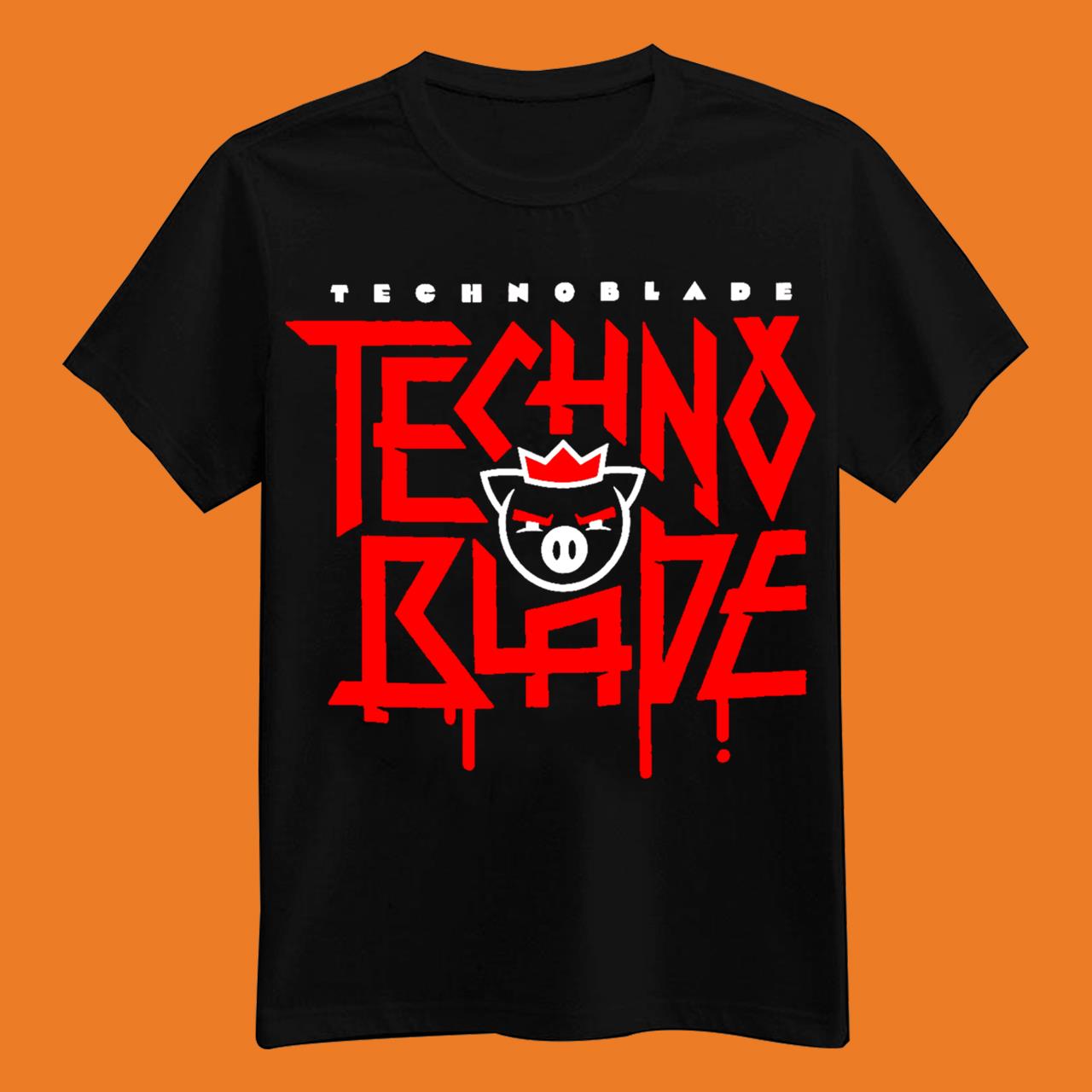 TechnoBlade Logo Red Classic T-Shirt