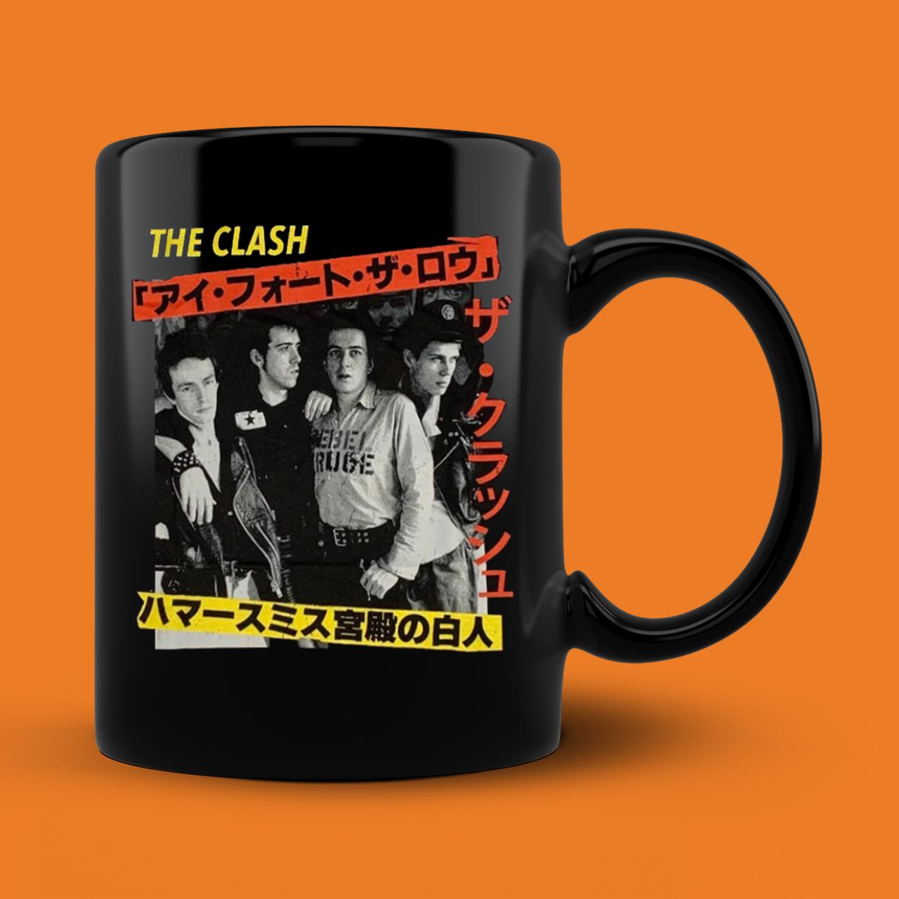 The Clash Mug Japan Kanji 100% Official