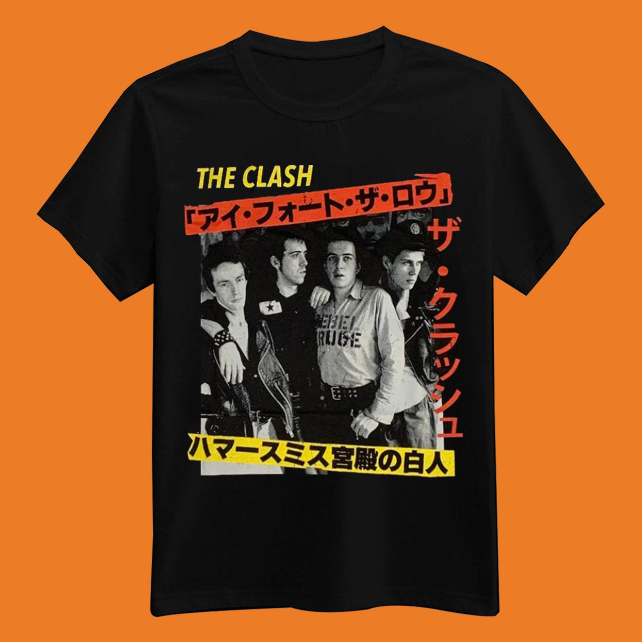 The Clash T Shirt  Japan Kanji 100% Official