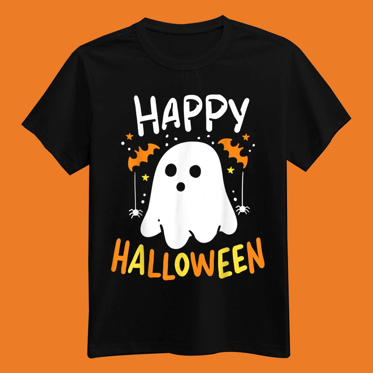 Trick Or Treat Halloween Ghost T-Shirt