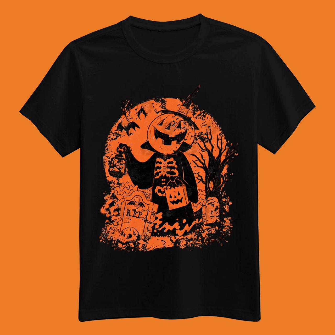 Vintage Spooky Halloween T-Shirt