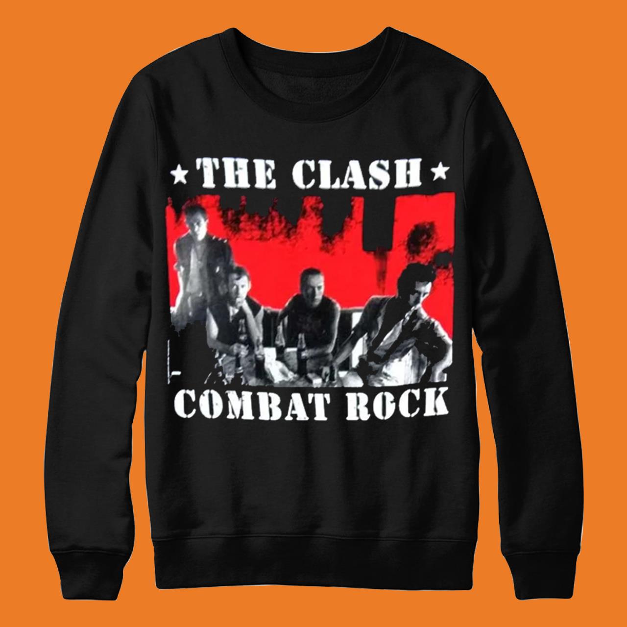 Vintage The Clash T Shirt Combat Rock 100% Official