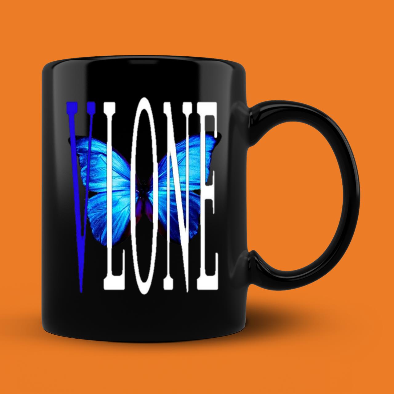 Vlone With Butterfly Mug