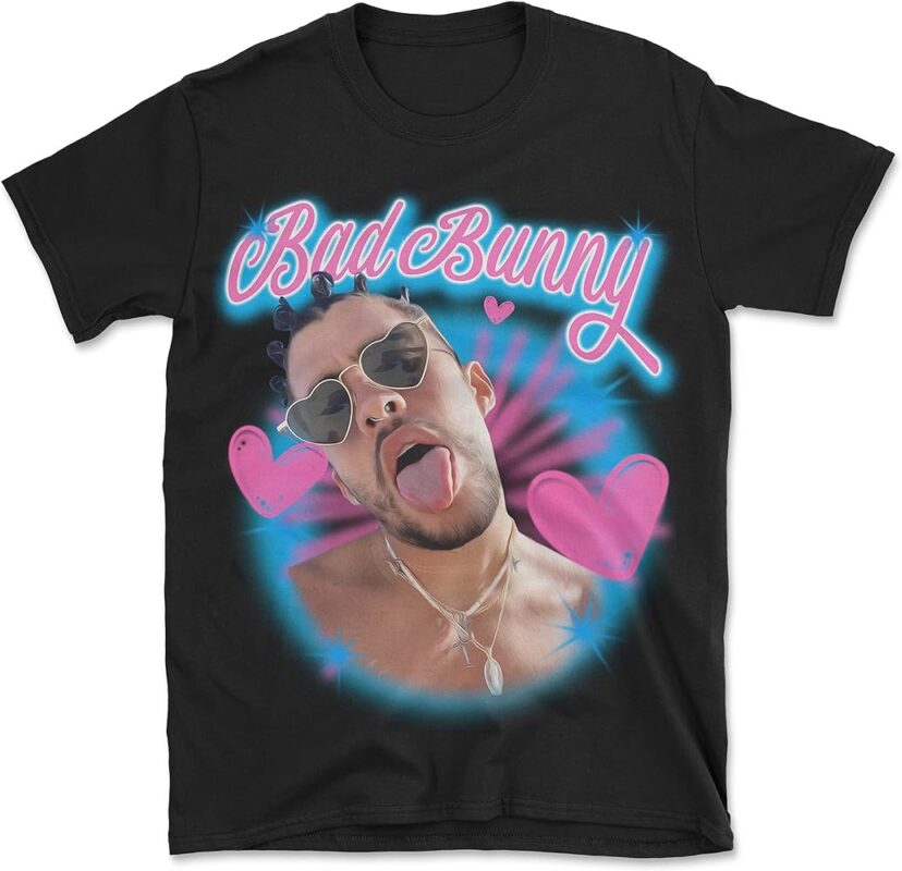 Bad Bunny Shirt Designs Conejo Malo Lo Siento BB Reggaeton Airbrush Style Bad Bunny Shirt Designs Conejo Malo Lo Siento BB Reggaeton Airbrush Style