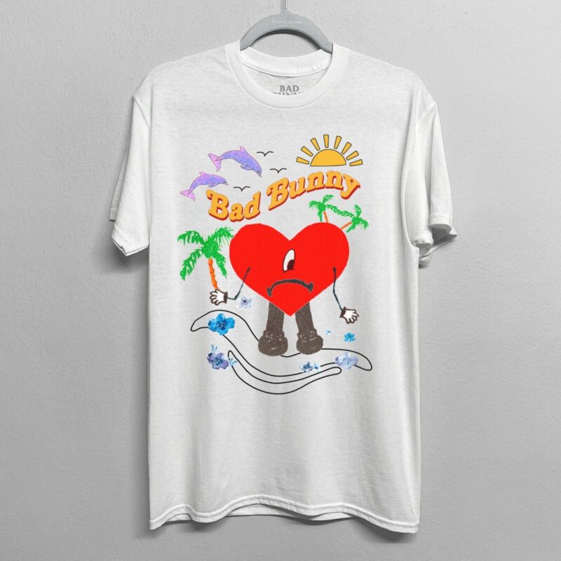 Bad Bunny Tour Shirt Un Verano Worlds Tour Sin Ti Merch