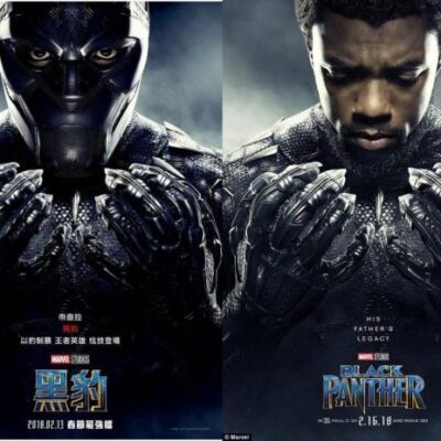 Black Panther Chinese Poster Black Panther Poster Marvel Movie