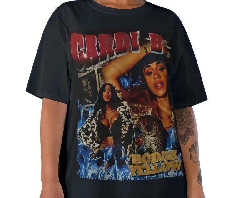 Cardi B Shirt Bodak Yellow Cardi B Tee