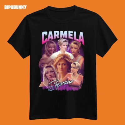 Carmela Soprano Shirt Edie Falco Homage