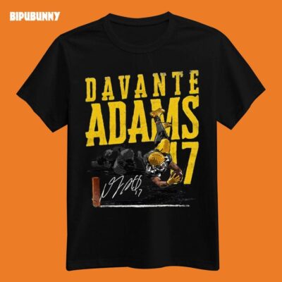 Davante Adams 17 For Green Bay Packers Fans NFL T-Shirt