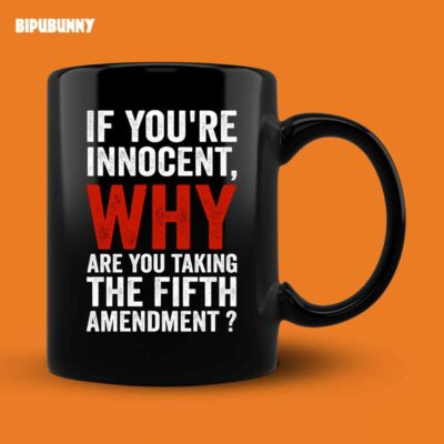 Fifth Amendment Mug Donal Trump