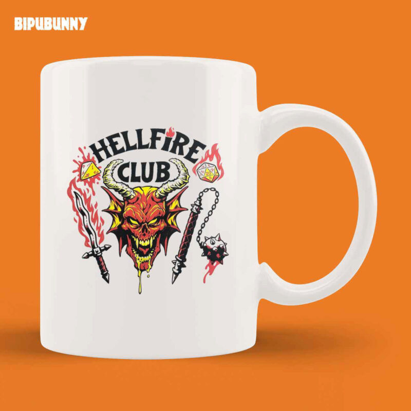 Hellfire Club T Shirt Stranger Things 4 2022