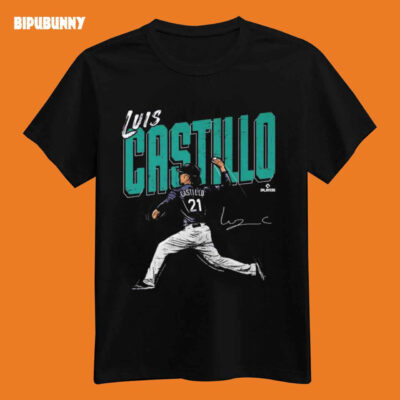 Luis Castillo Shirt Seattle Baseball Chisel Signature Shirt