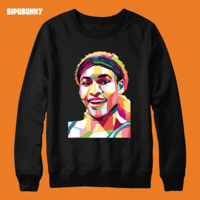 Serena Williams Colorful Art Sweatshirt