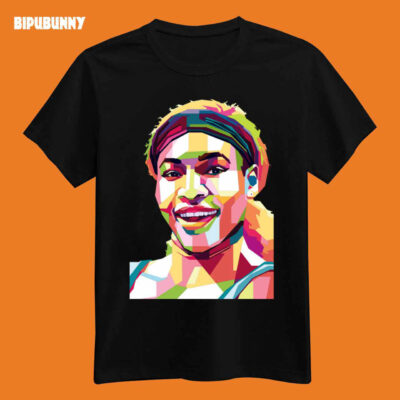 Serena Williams Colorful Art T-Shirt