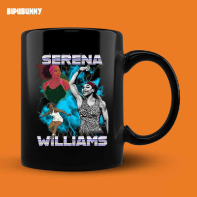 Serena Williams Custom Drawing Tennis Pro Mug