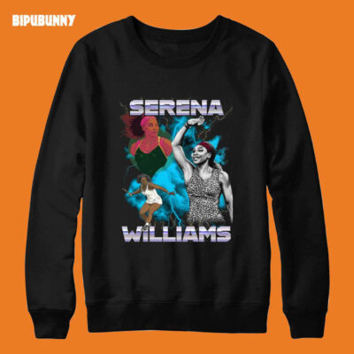 Serena Williams Custom Drawing Tennis Pro Sweatshirt
